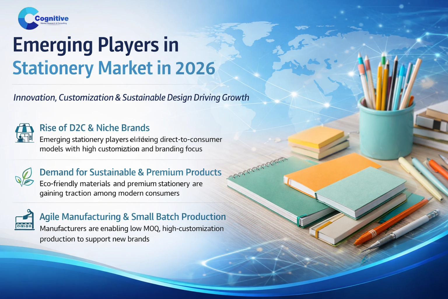 Which are the Emerging Players in Stationery Market in 2026?