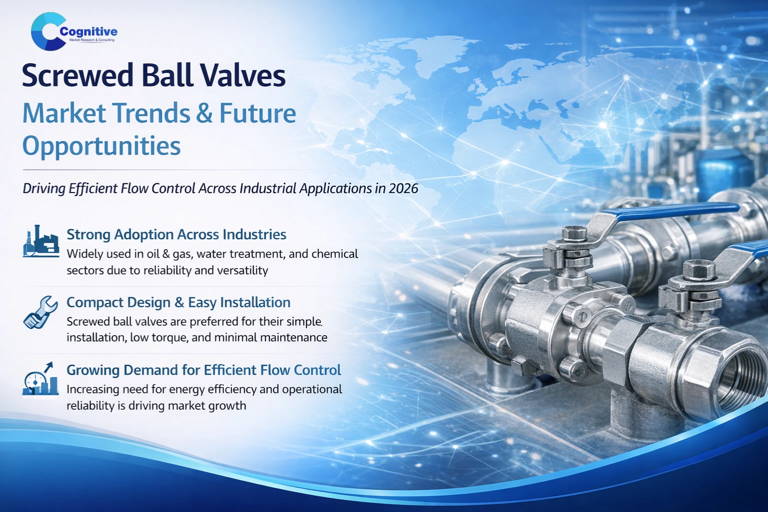 Screwed Ball Valves Market Trends and Future Opportunities
