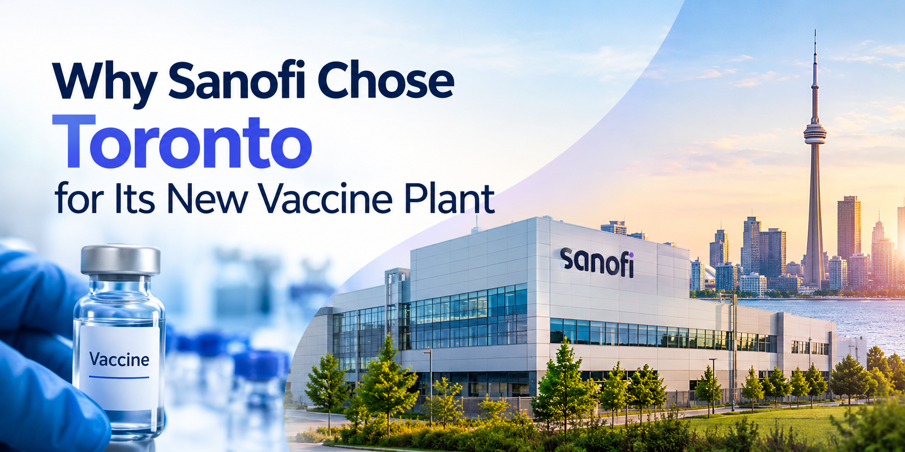 Why Sanofi Chose Toronto for Its New Vaccine Plant