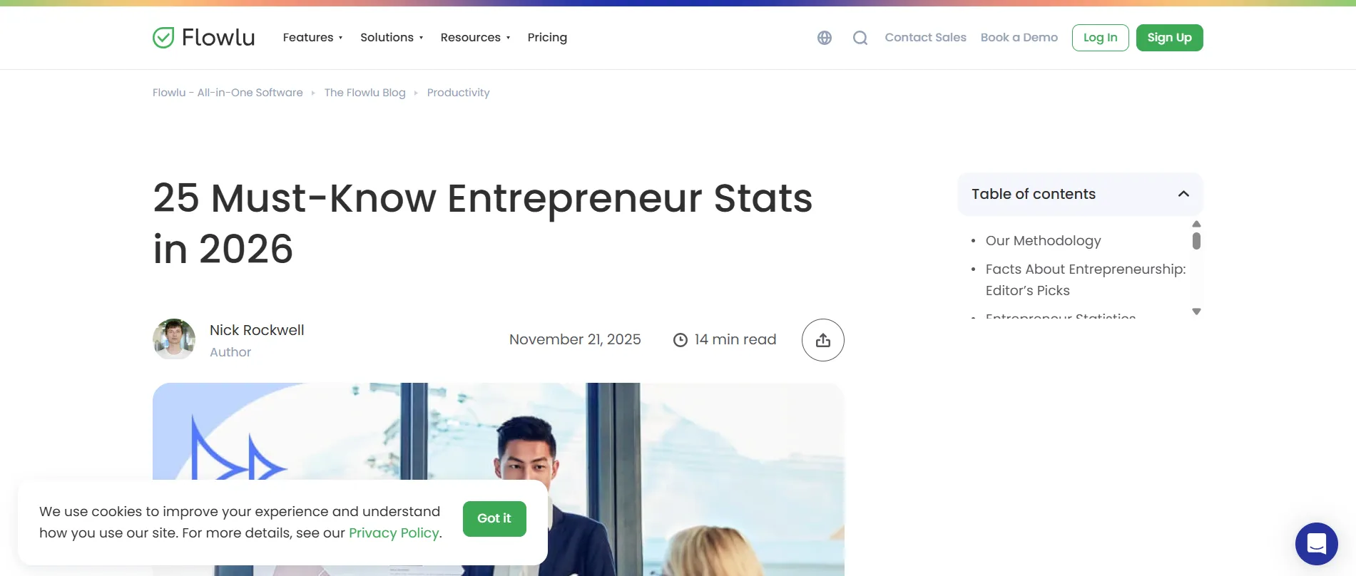 Flowlu citation screenshot