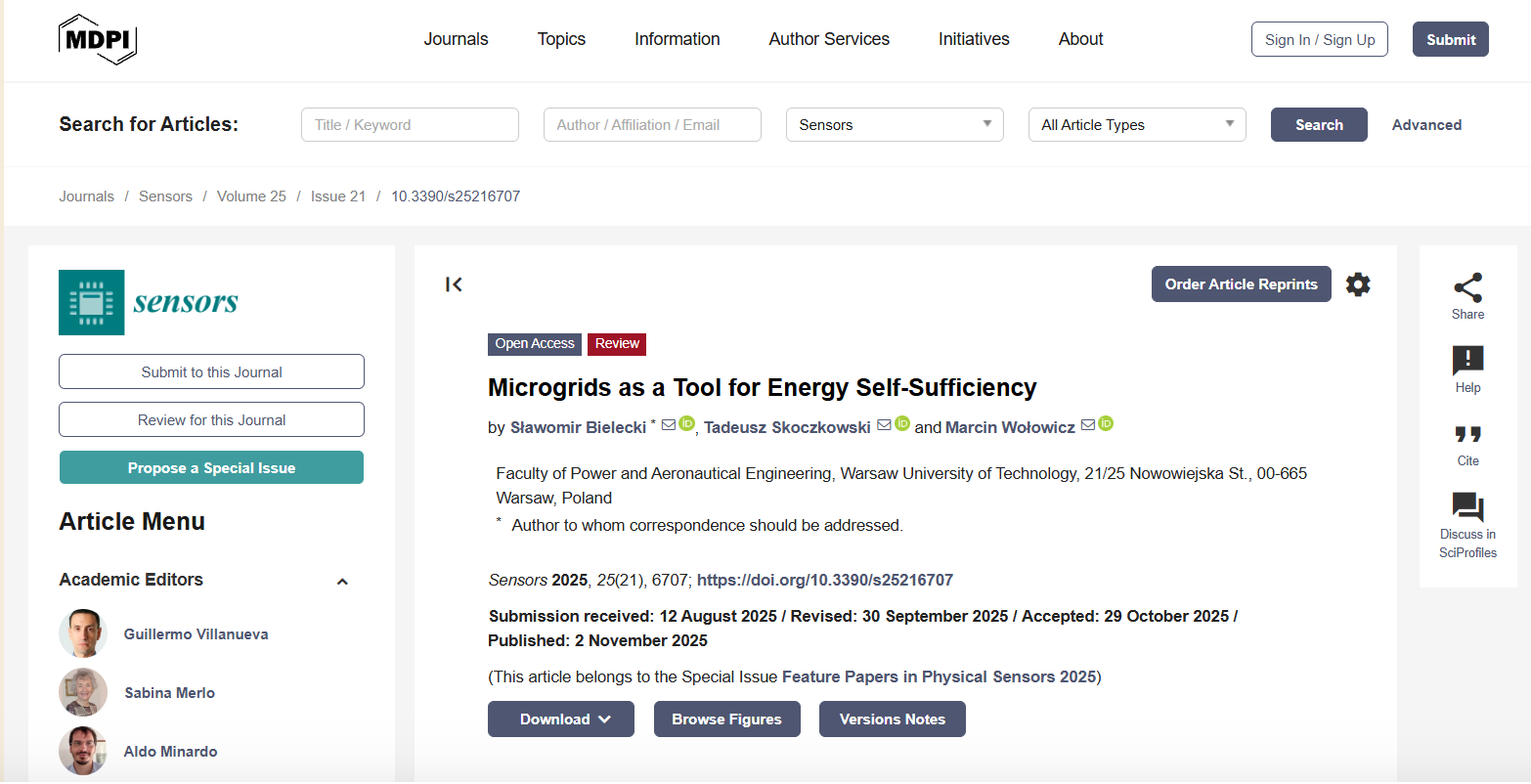 MDPI citation screenshot