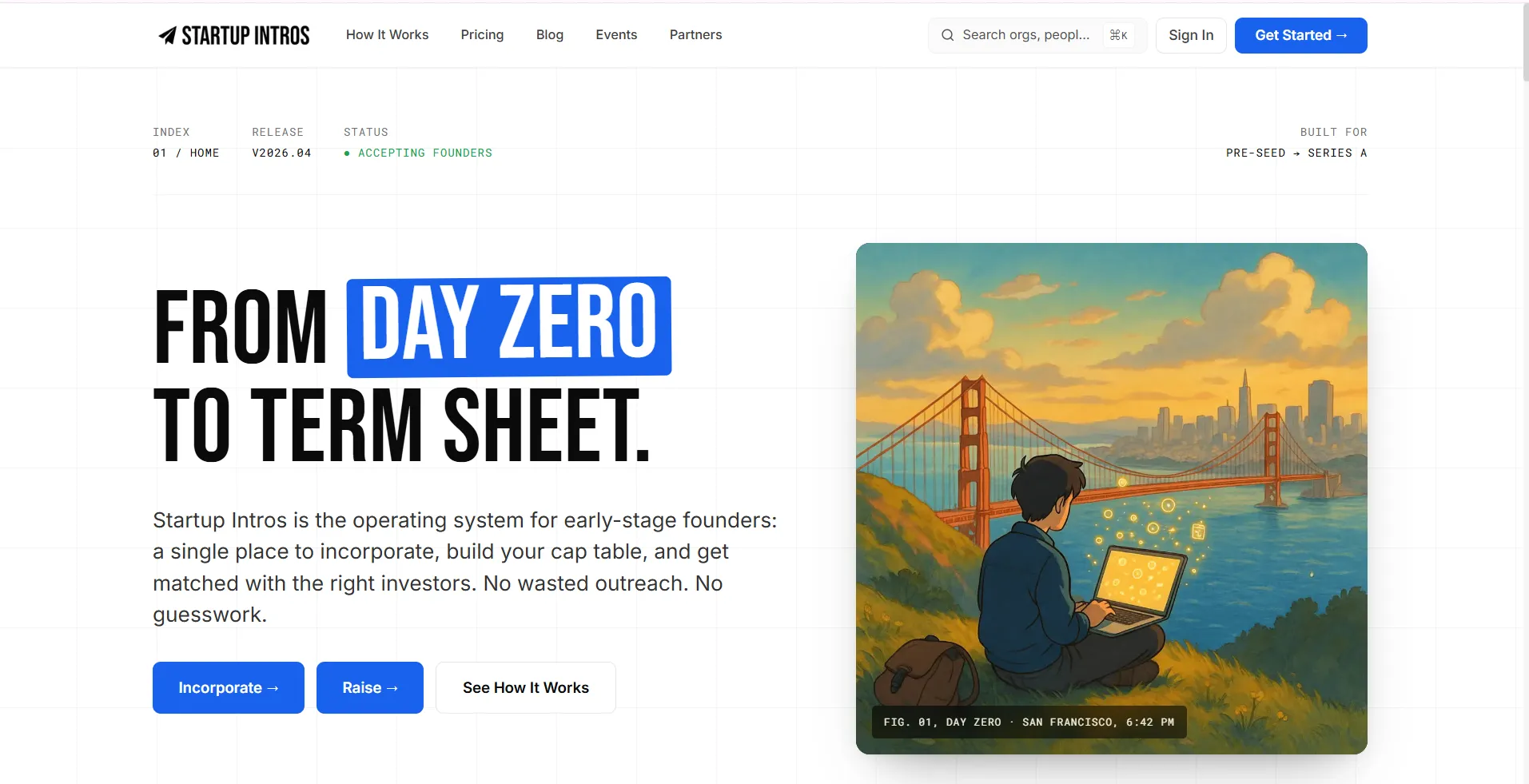 Startup Intros citation screenshot