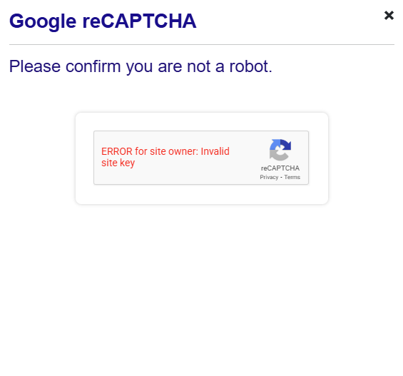 reCAPTCHA