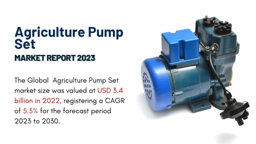 Agriculture Pump Set Market Report