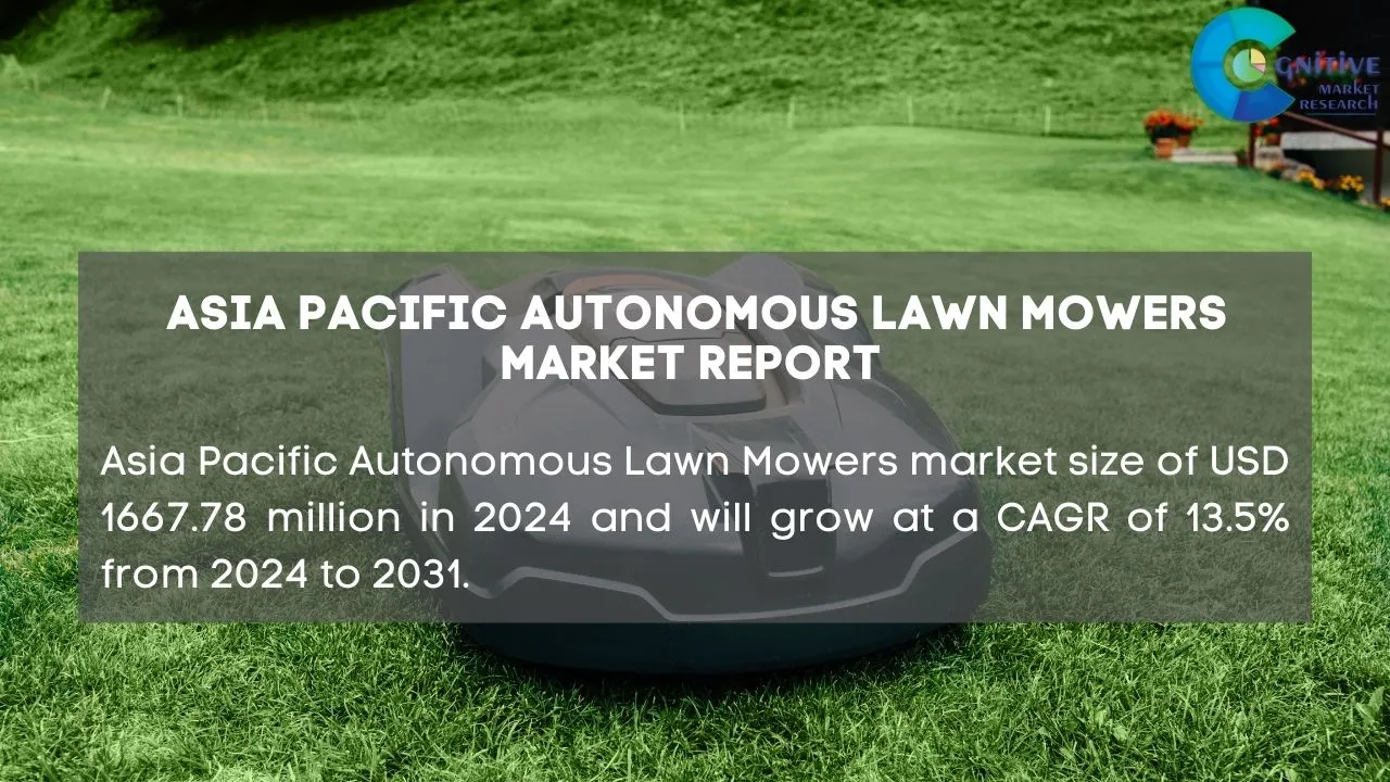 Asia Pacific Autonomous Lawn Mowers Market Report