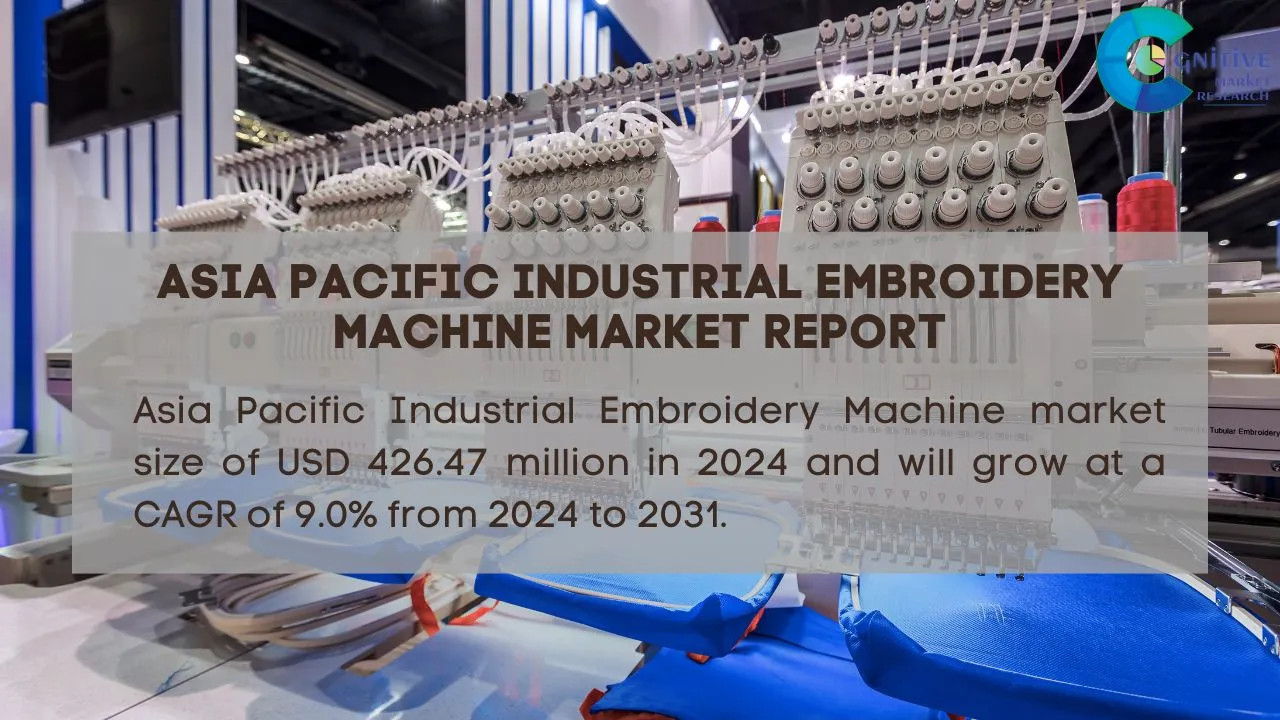 Asia Pacific Industrial Embroidery Machine Market Report