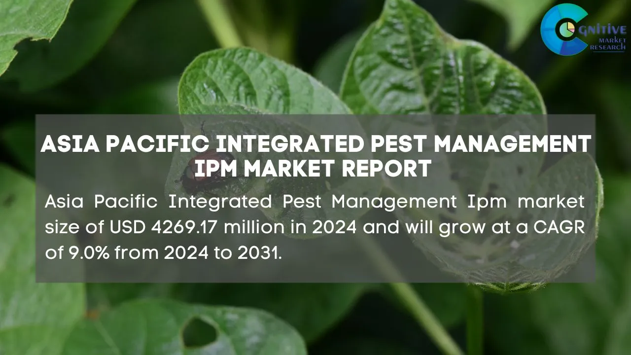 Asia Pacific Integrated Pest Management Ipm Market Report