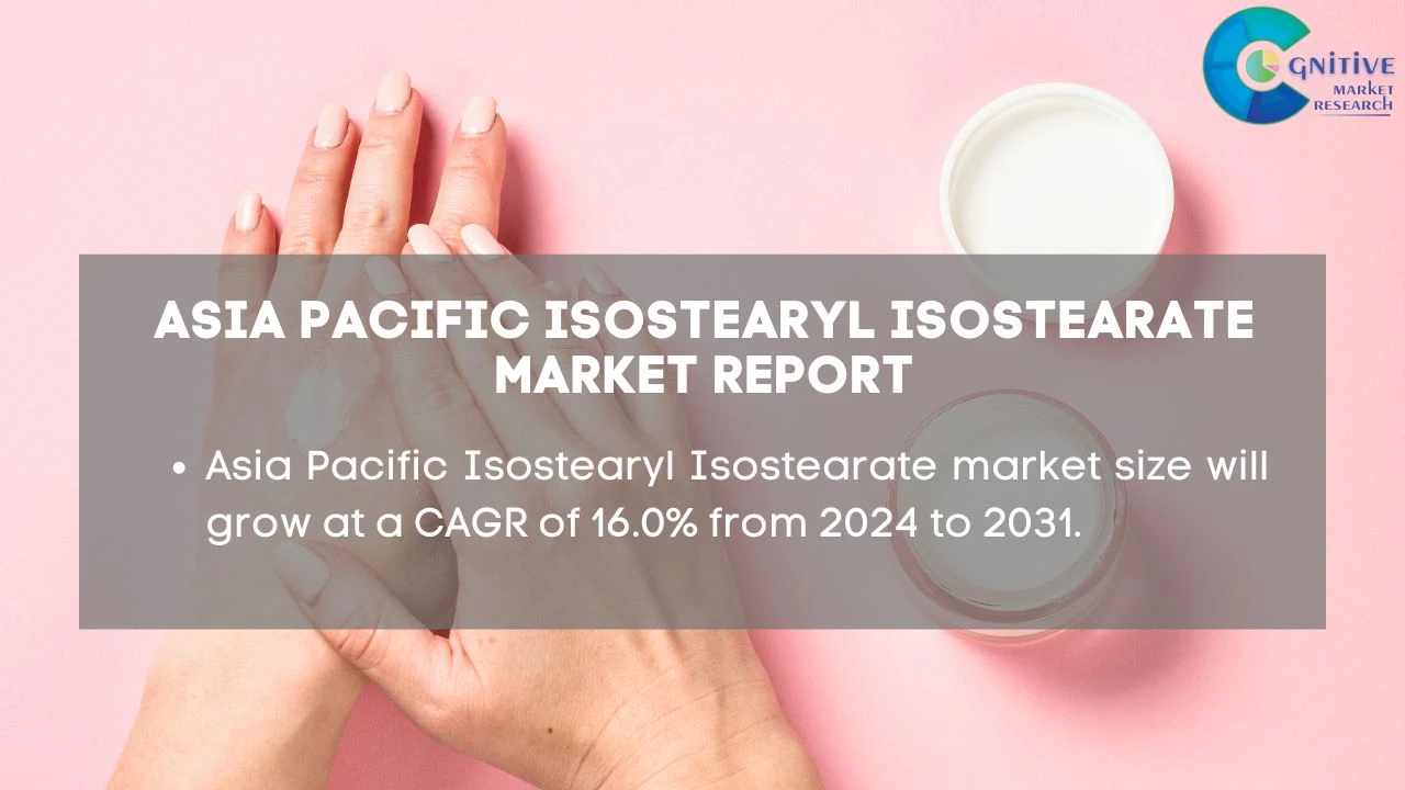 Asia Pacific Isostearyl Isostearate Market Report