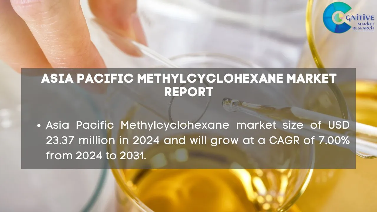 Asia Pacific Methylcyclohexane Market Report