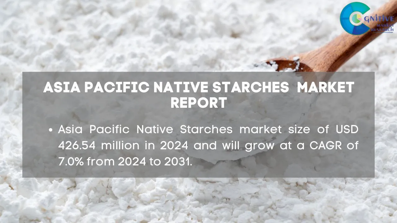 Asia Pacific Native Starches Market Report