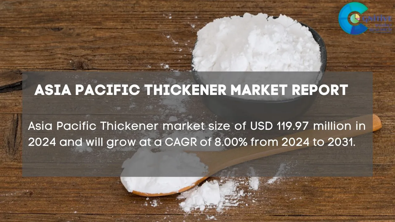 Asia Pacific Thickener Market Report