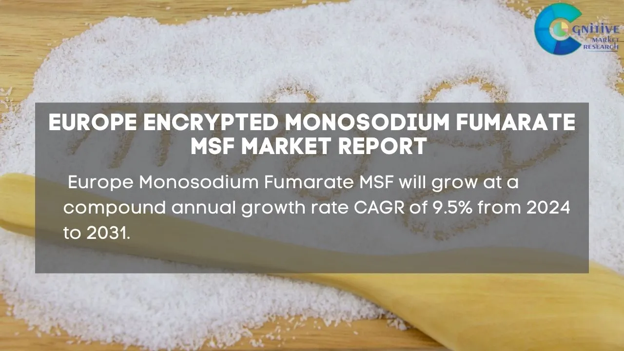 Europe Monosodium Fumarate MSF Market Report