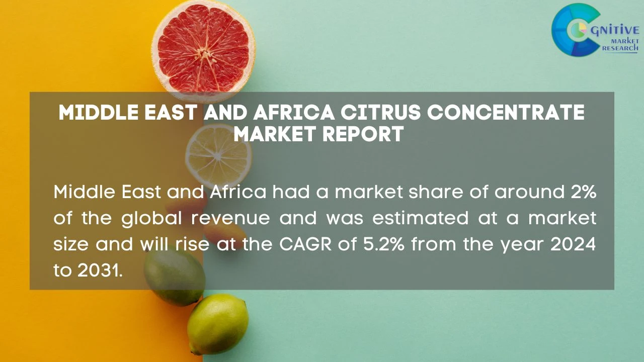 Middle East Citrus Concentrate Market Report
