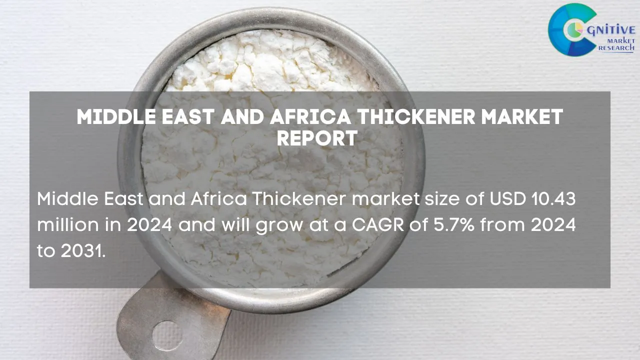 Middle East Thickener Market Report