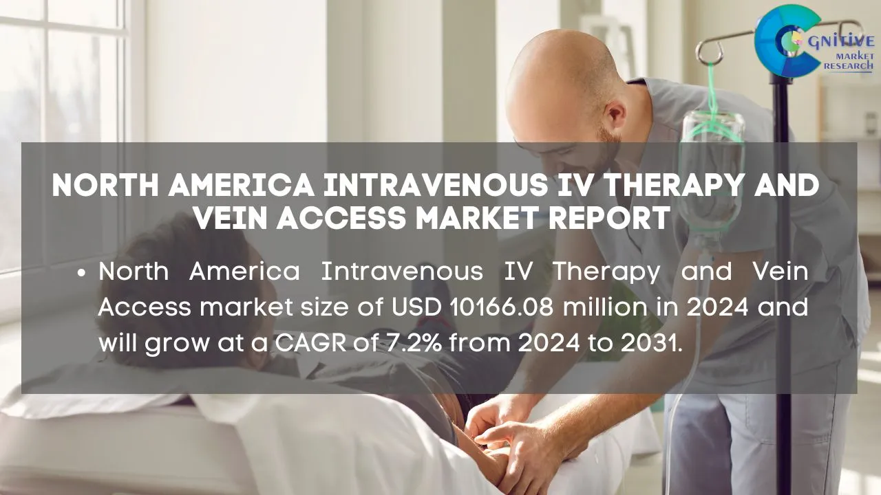 North America Intravenous IV Therapy and Vein Access Market size will ...