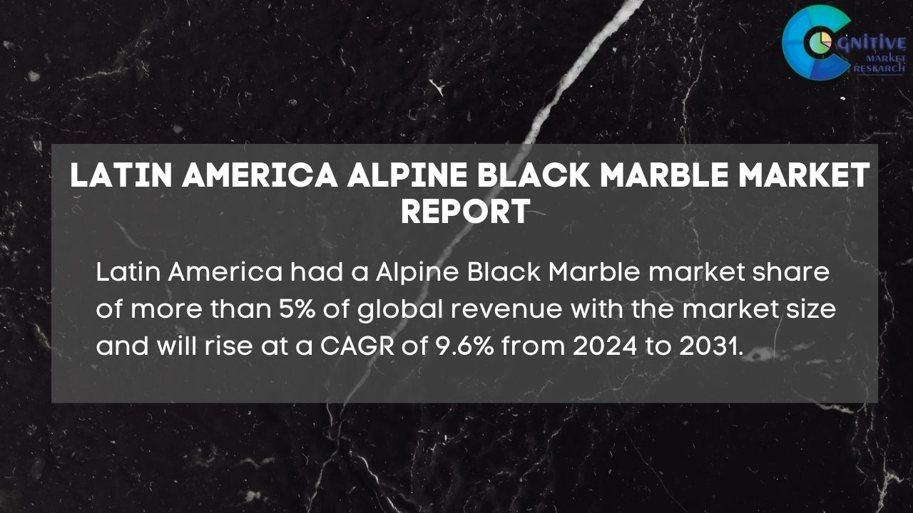 South America Alpine Black Marble Market Report