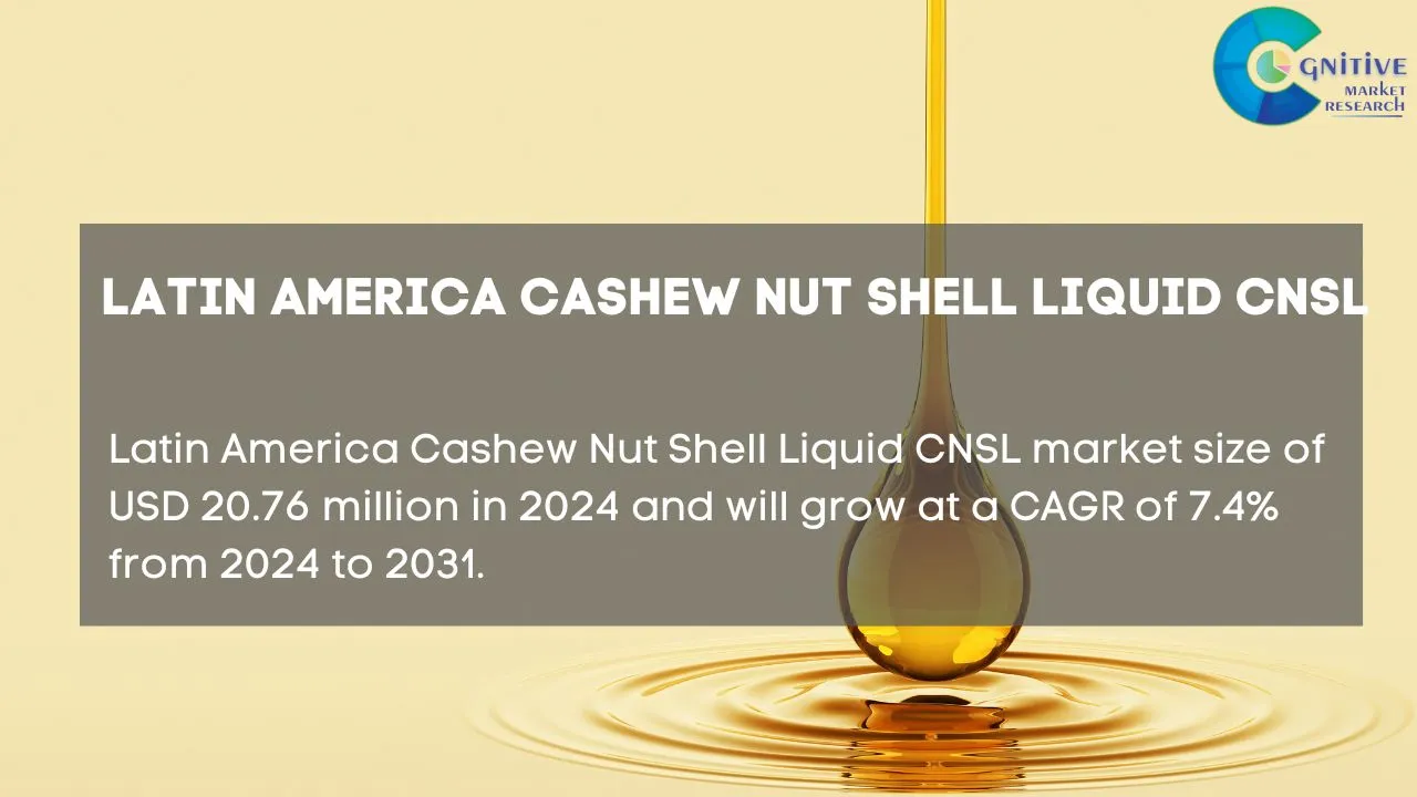 South America Cashew Nut Shell Liquid CNSL Market Report