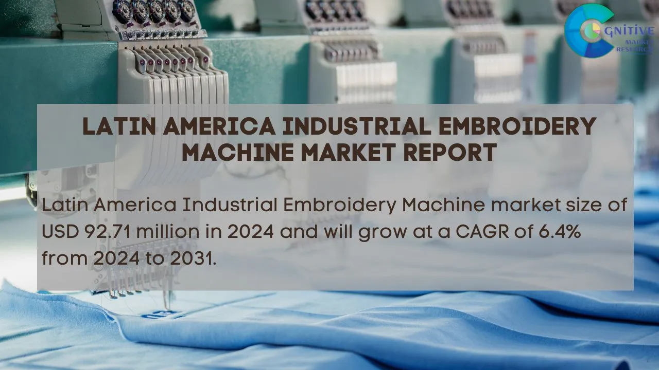 South America Industrial Embroidery Machine Market Report