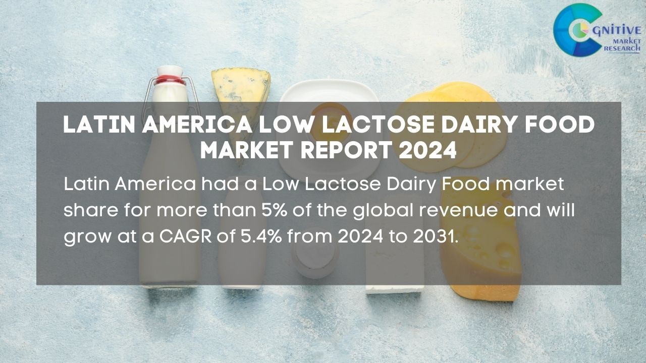 South America Low Lactose Dairy Food Market Report