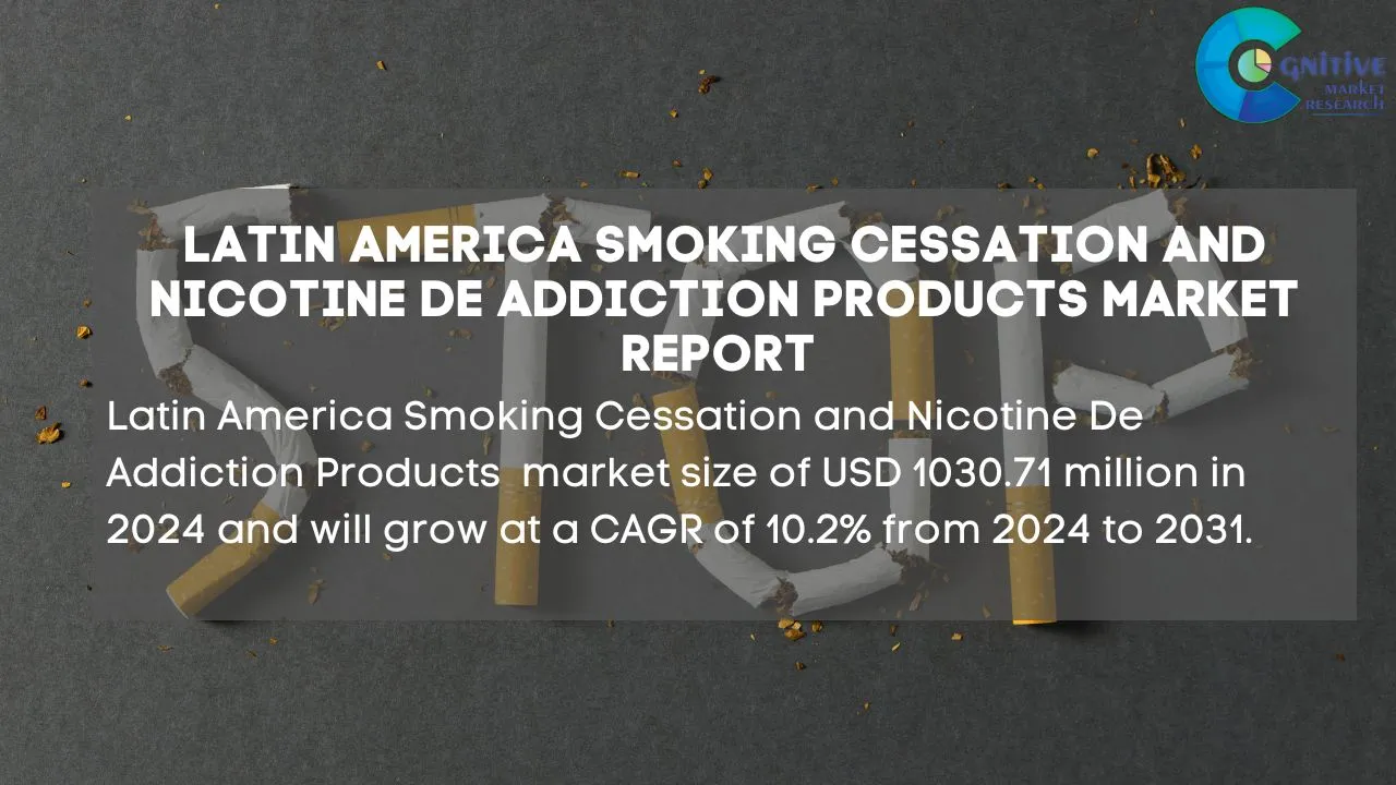 South America Smoking Cessation and Nicotine De Addiction Products Market Report