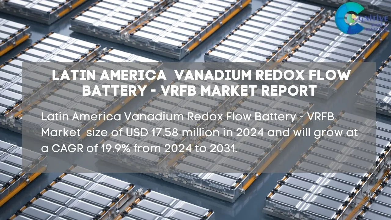 South America Vanadium Redox Flow Battery - VRFB Market Report