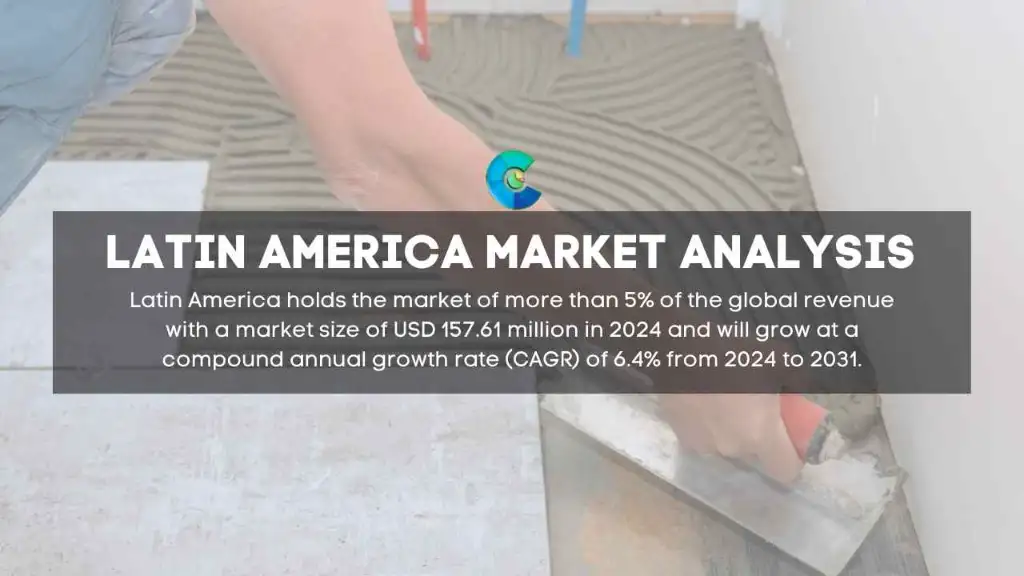 South America Tile Adhesive Market Report